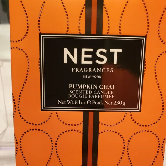 🏵NEST FRAGRANCES PUMPKIN CHAI CANDLE NIB - Picture 3 of 6